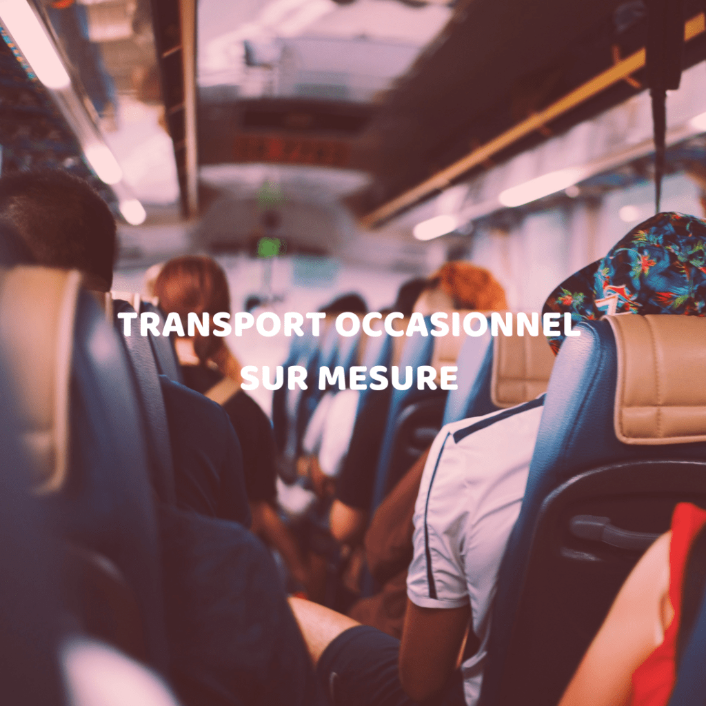 TRANSPORT OCCASIONNEL SUR MESURE